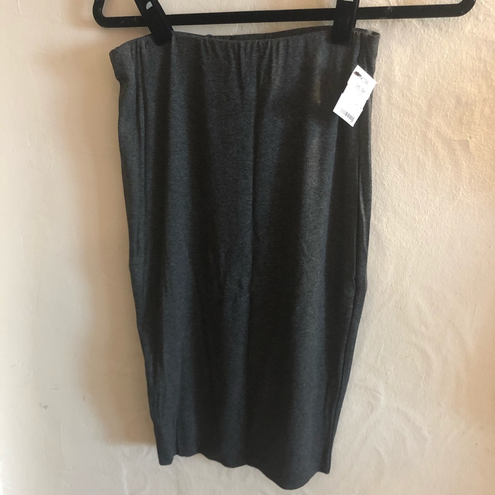 Akira stretchy gray pencil skirt